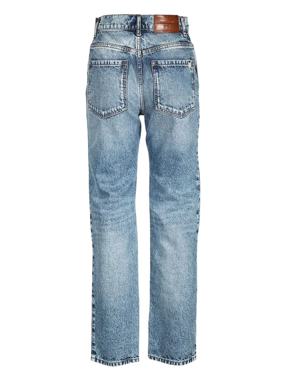 Weekend Max Mara contrast-stitching jeans - Blauw