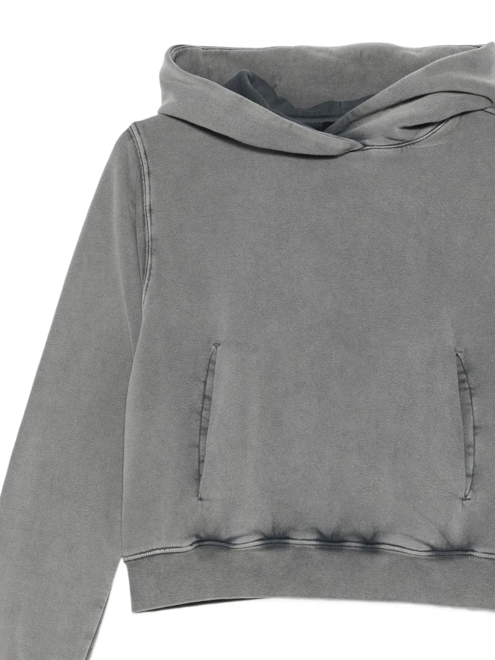 Thom Krom Hoodie met zak Grijs