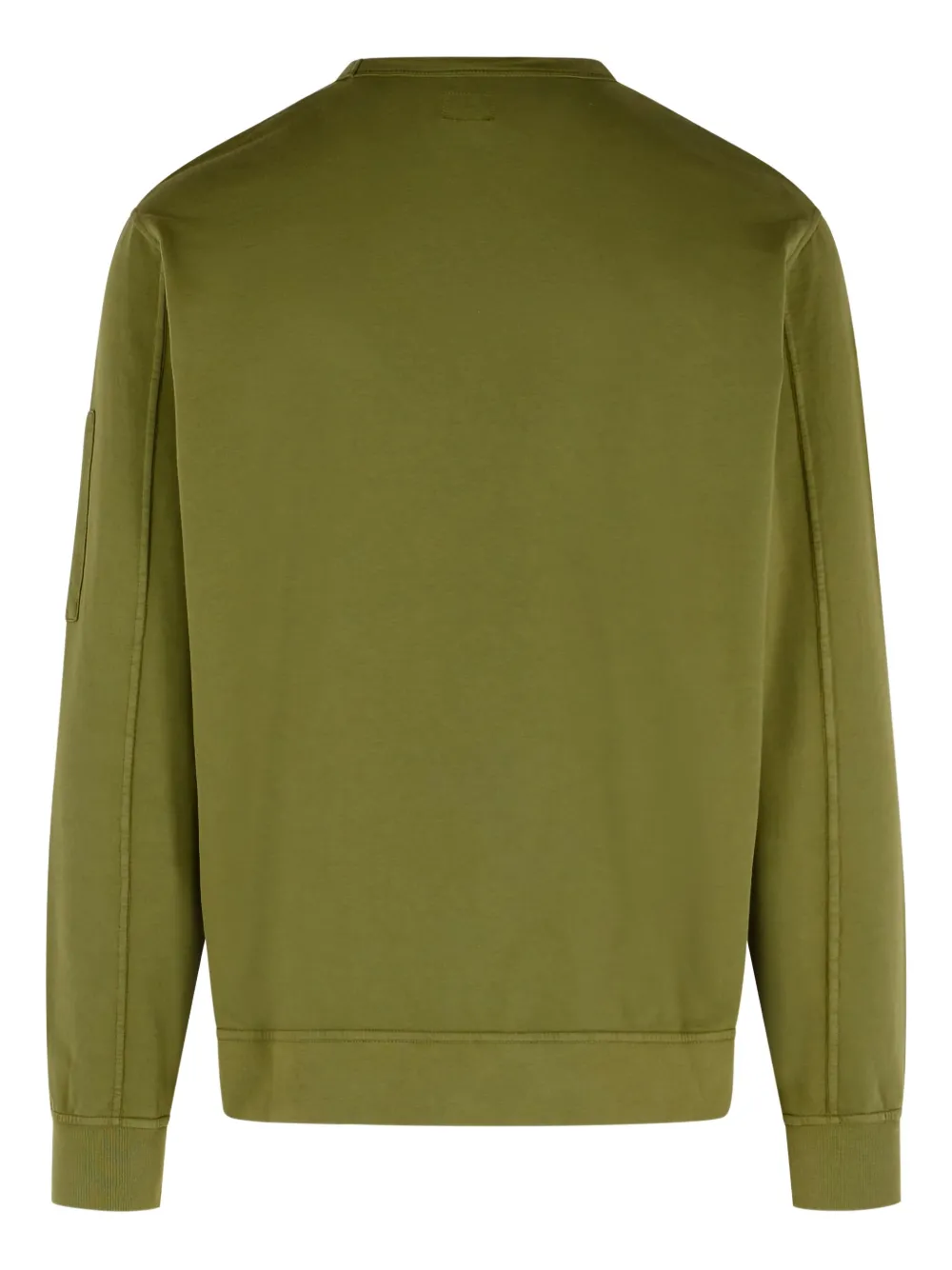 C.P. Company lens-detail crew-neck sweatshirt - Groen