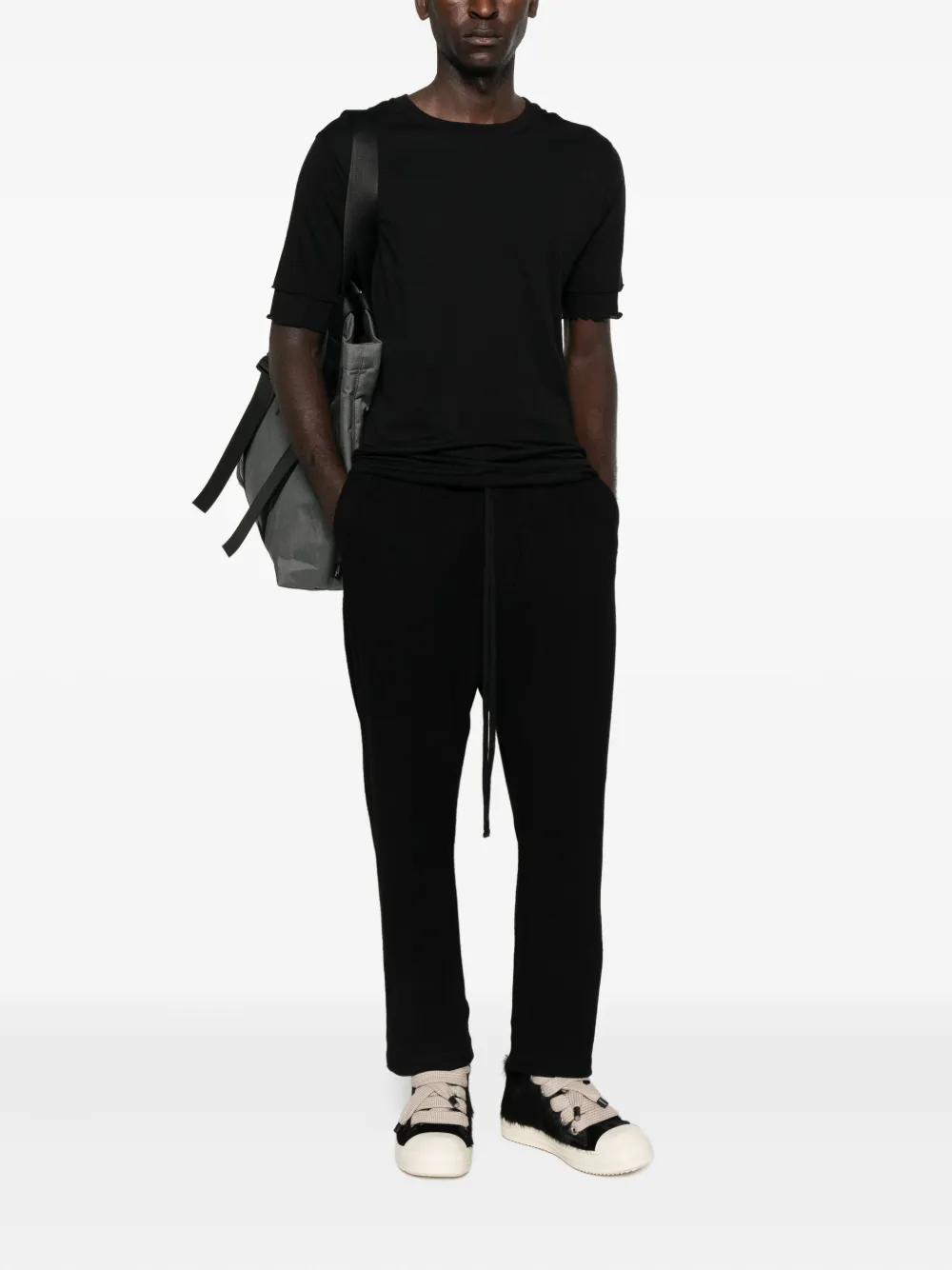 Thom Krom double-layered raw-edge T-shirt | T-Shirts | Image 2