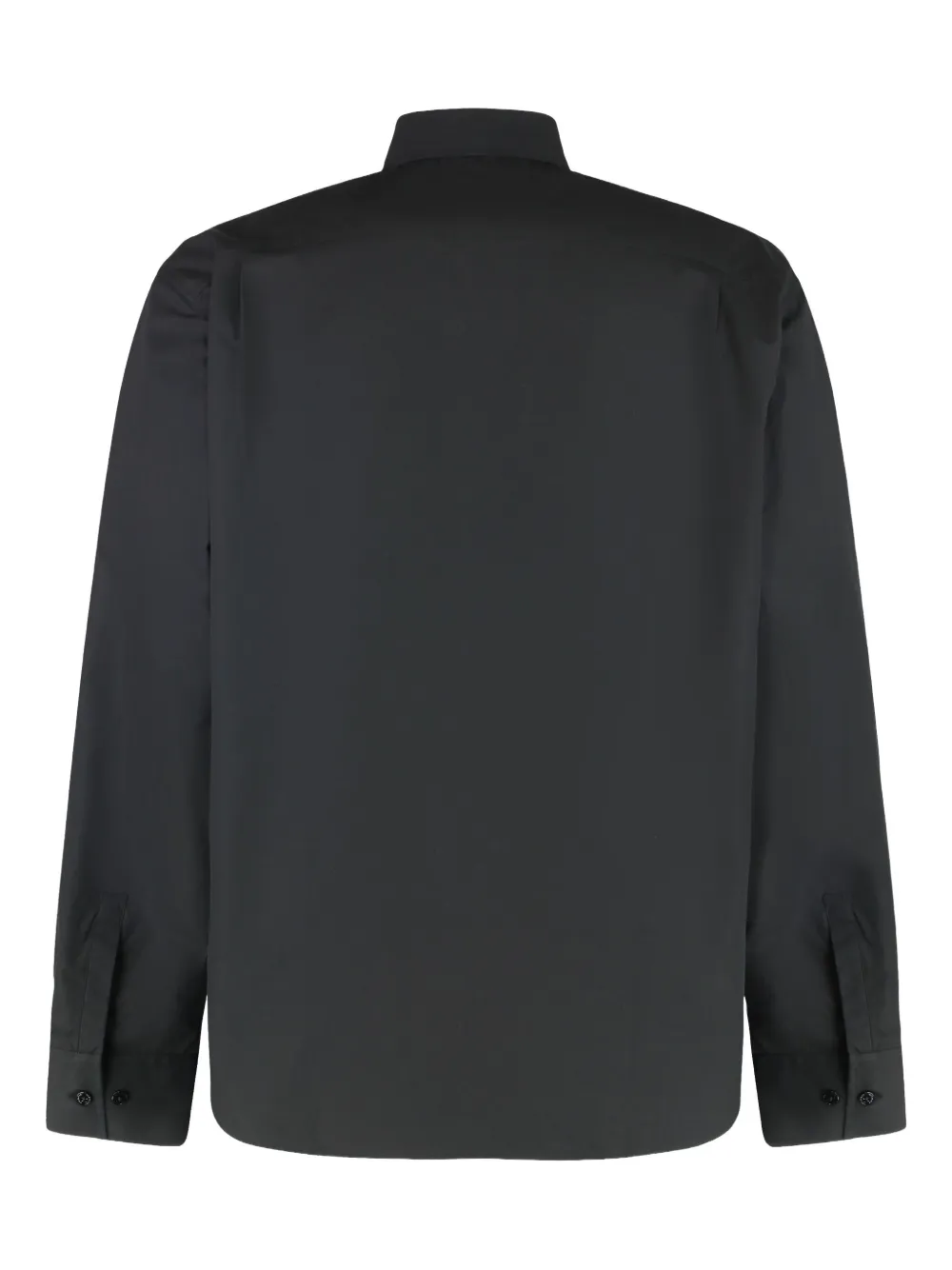 VETEMENTS Overhemd met logoprint - Zwart