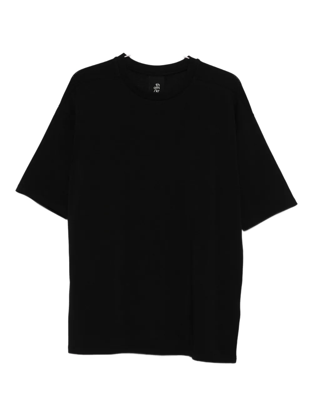 Thom Krom round-neck short-sleeve T-shirt | Black | Image 1