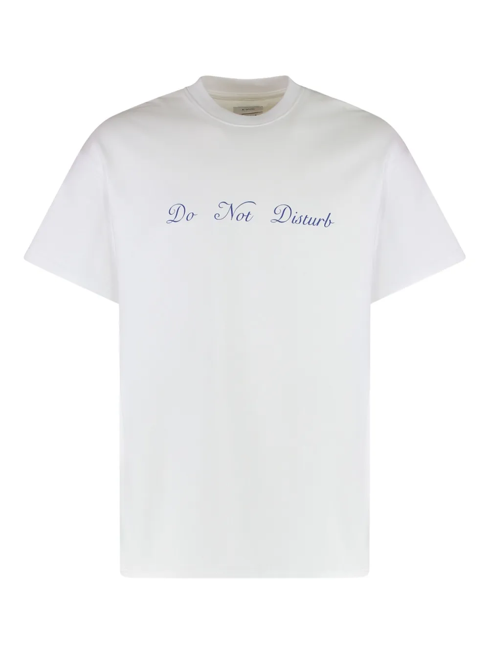 MR. SATURDAY crew-neck print T-shirt | White | Image 1