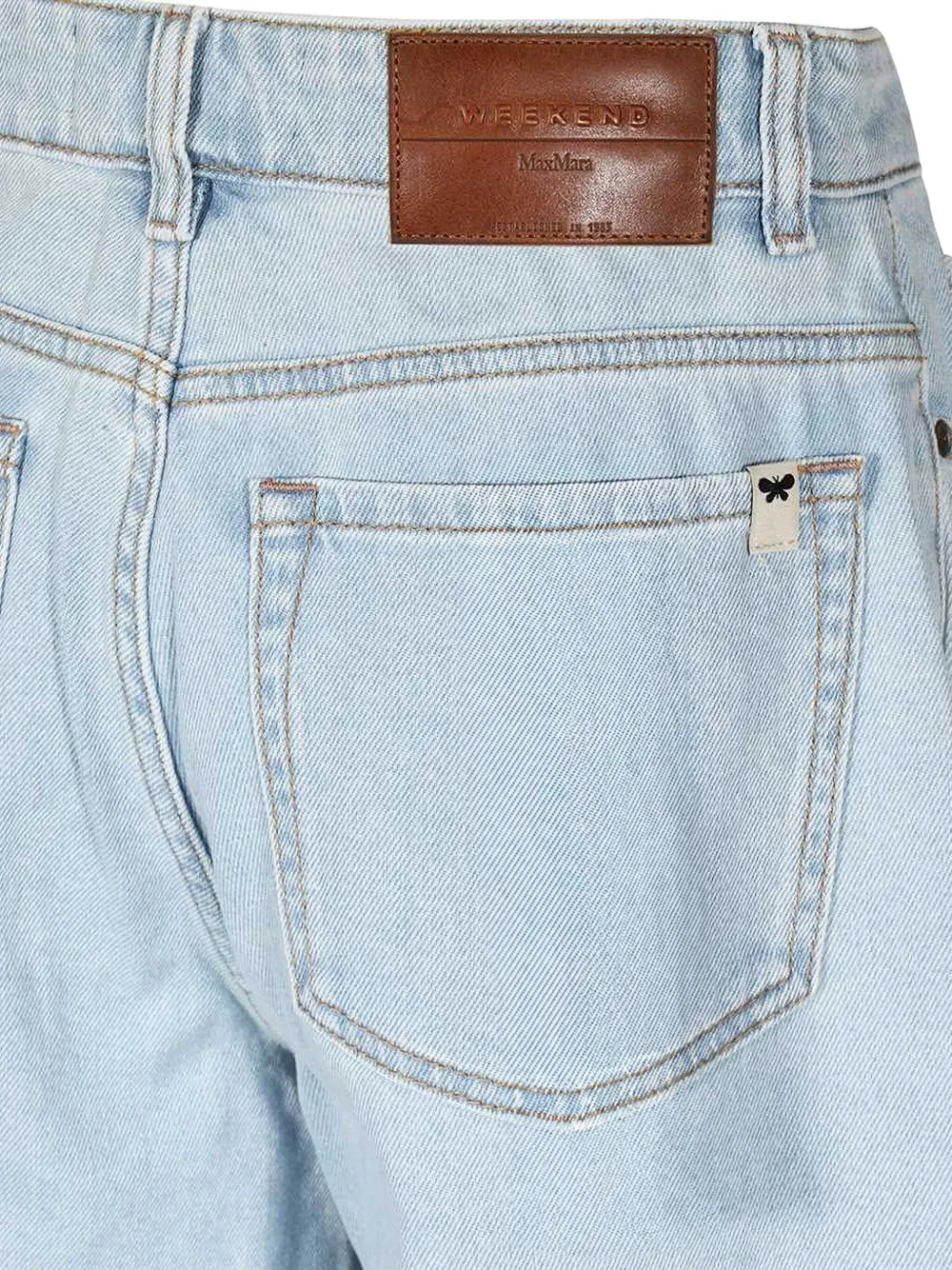 Weekend Max Mara five-pocket jeans Blauw