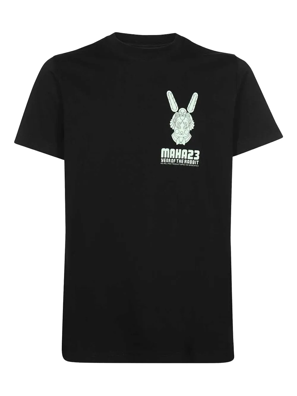 Maharishi rabbit-print T-shirt - ブラック Maharishi rabbit-print T-shirt - ブラック
