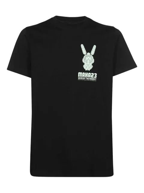 Maharishi rabbit-print T-shirt