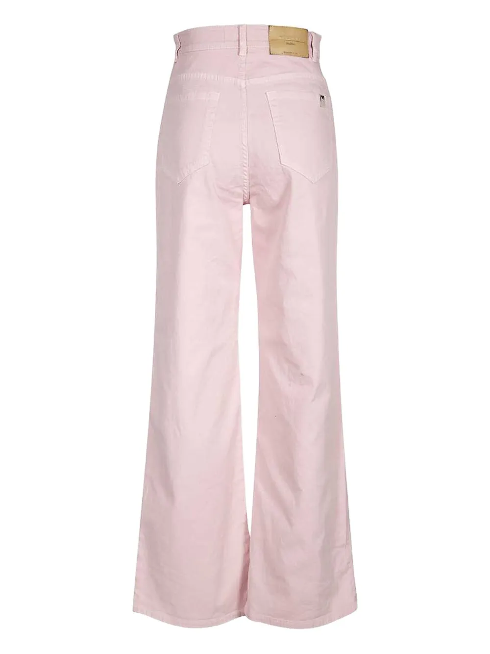 Weekend Max Mara five-pocket cotton jeans - Roze