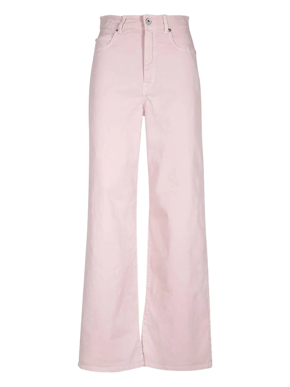 Weekend Max Mara five-pocket cotton jeans Roze