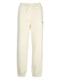 MSGM logo-print elasticated-cuff track pants - Neutrals