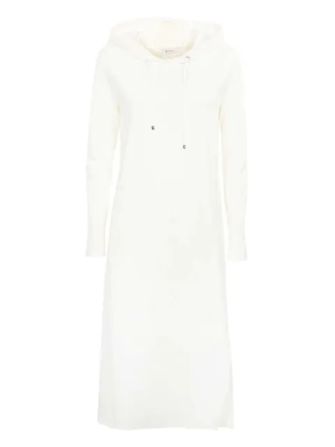 Max Mara hooded long-sleeve maxi dress