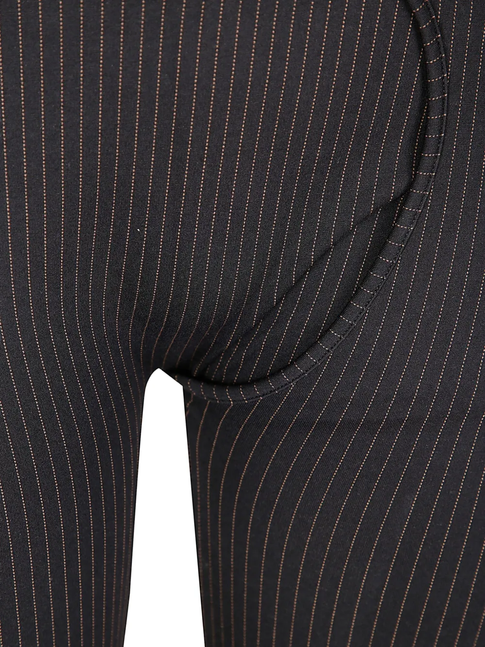 Ottolinger Broek met krijtstreep BLACK PINSTRIPE