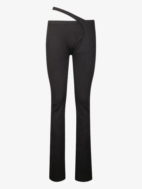 Ottolinger pantalones con motivo de rayas diplomáticas