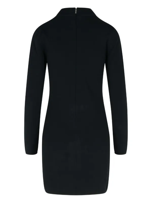 Michael Michael Kors mock-neck Wool Dress Black FARFETCH PH