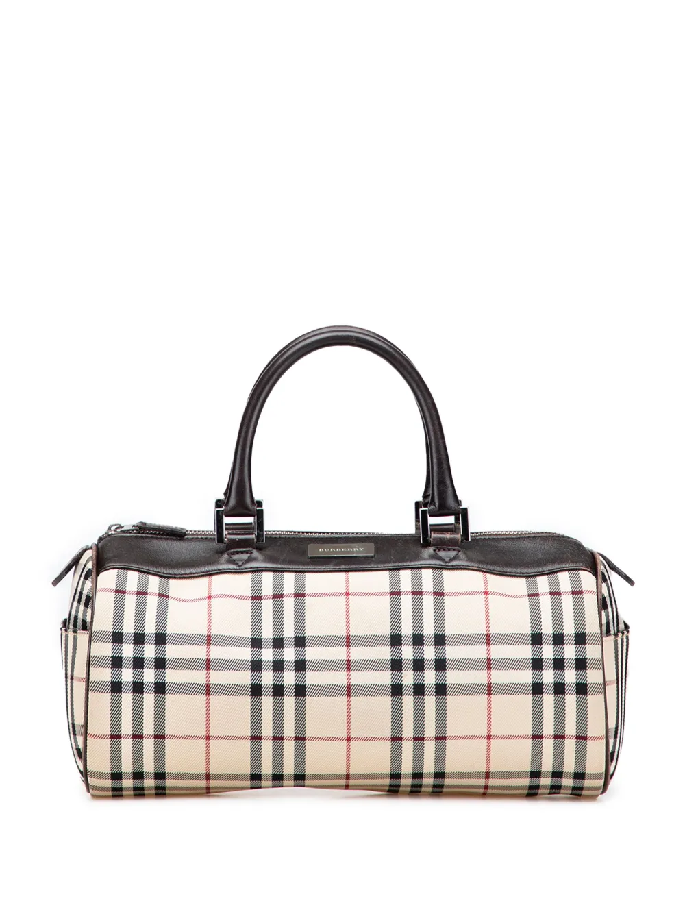 2000-2017 House Check Canvas Barrel handbag