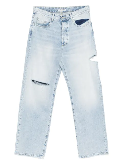 ICON DENIM distressed faded jeans