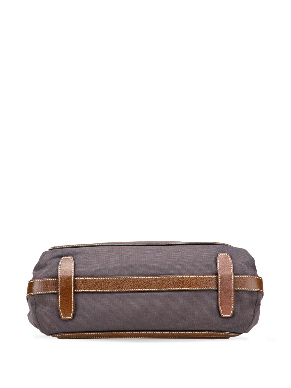 Pre-owned Celine 2007 Canvas Carriage Tote Bag In Brown