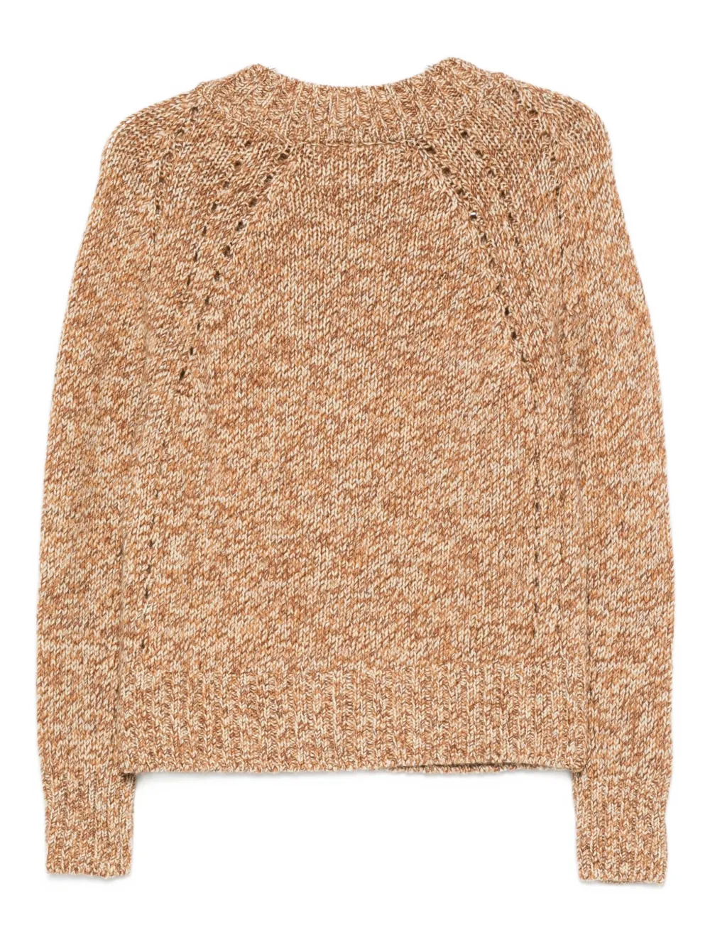 Ermanno Scervino speckled round-neck sweater | Knitted Sweaters | Image 2