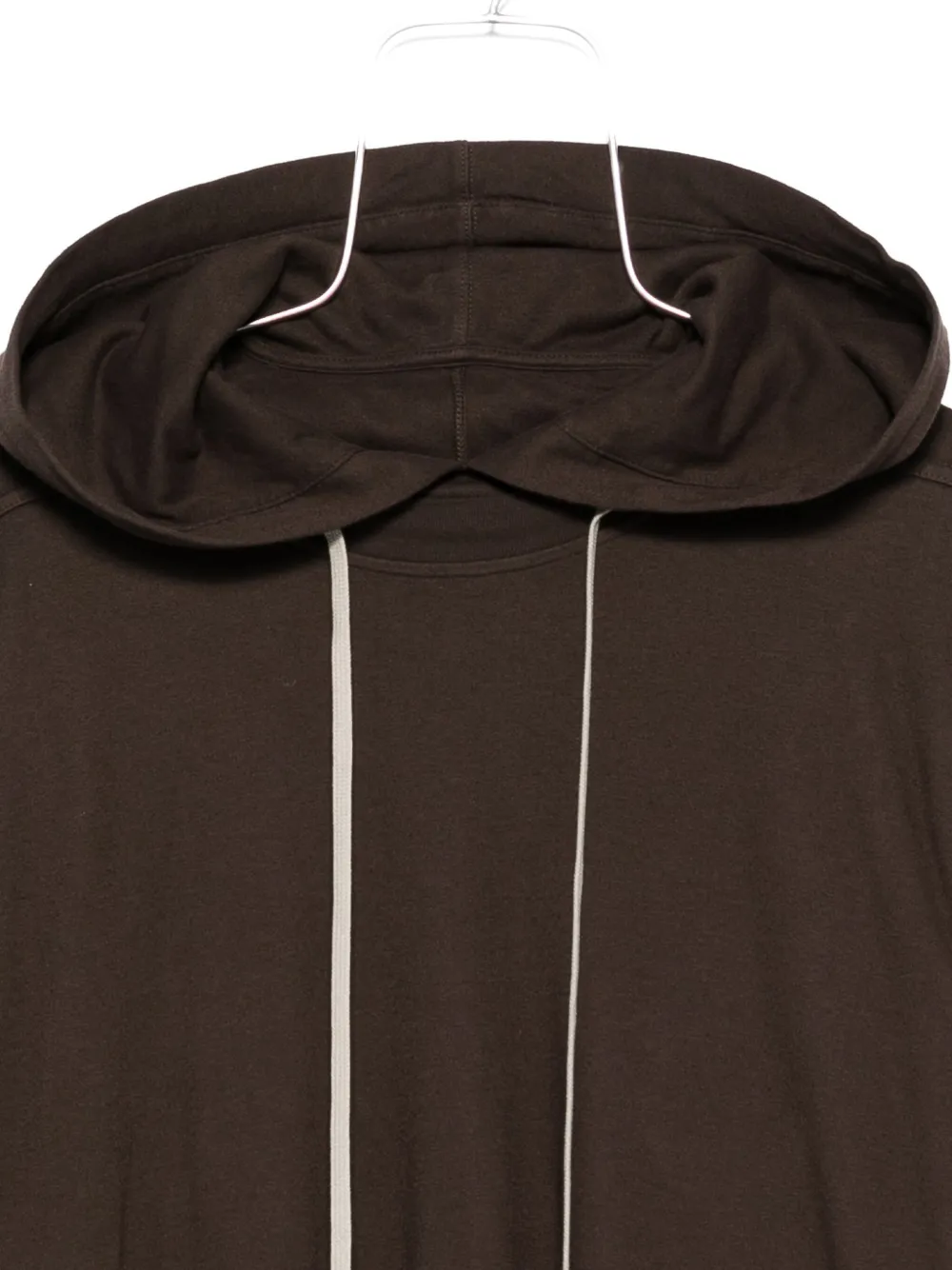 Rick Owens Drkshdw Lightweight Relaxed Fit Hoodie In Brown