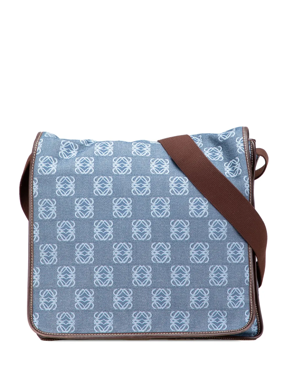 Loewe Pre-Owned 2003 Anagram Denim crossbody bag | Blue | Image 1
