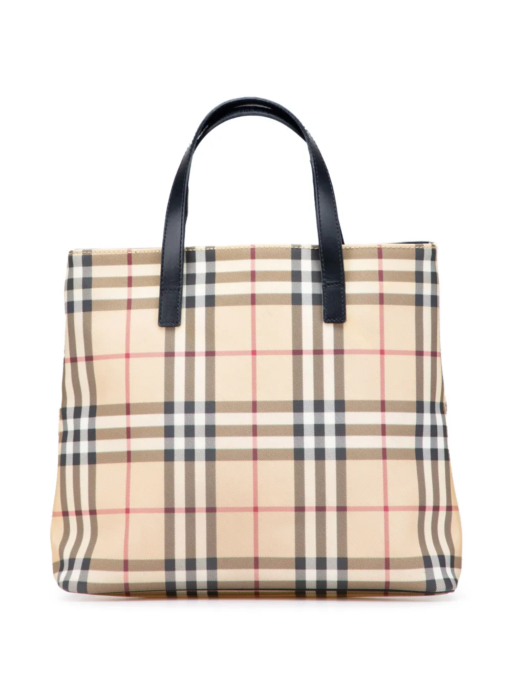 Burberry Pre-Owned 2000-2017 House Check Canvas tote bag | Brown | Image 1