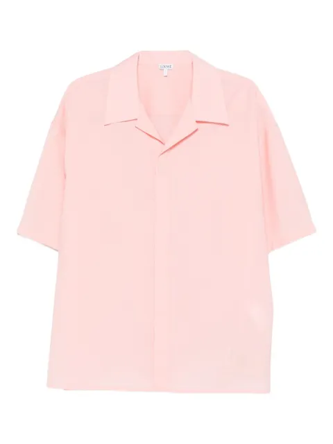 LOEWE short-sleeved collared shirt