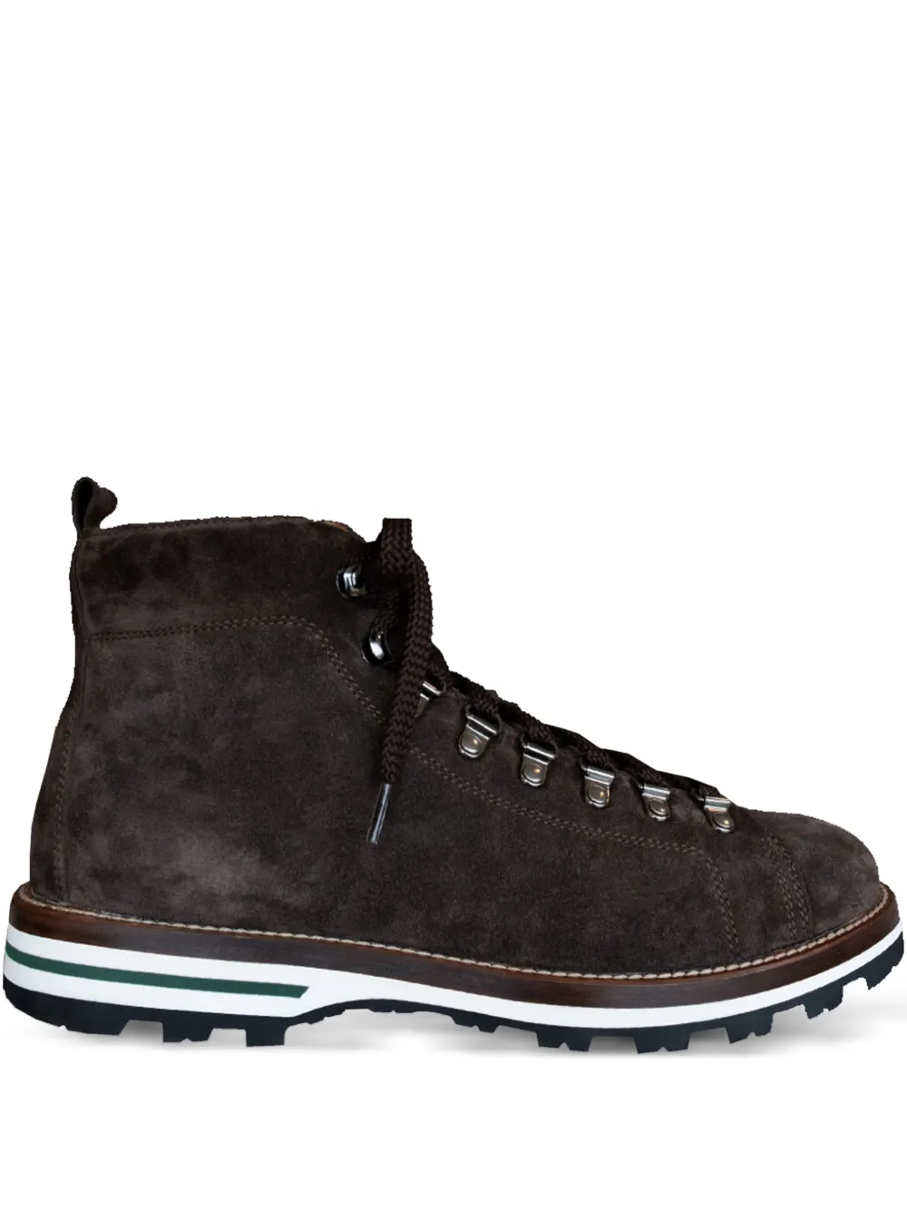 MONPIZ Falcade lace-up suede boots Bruin