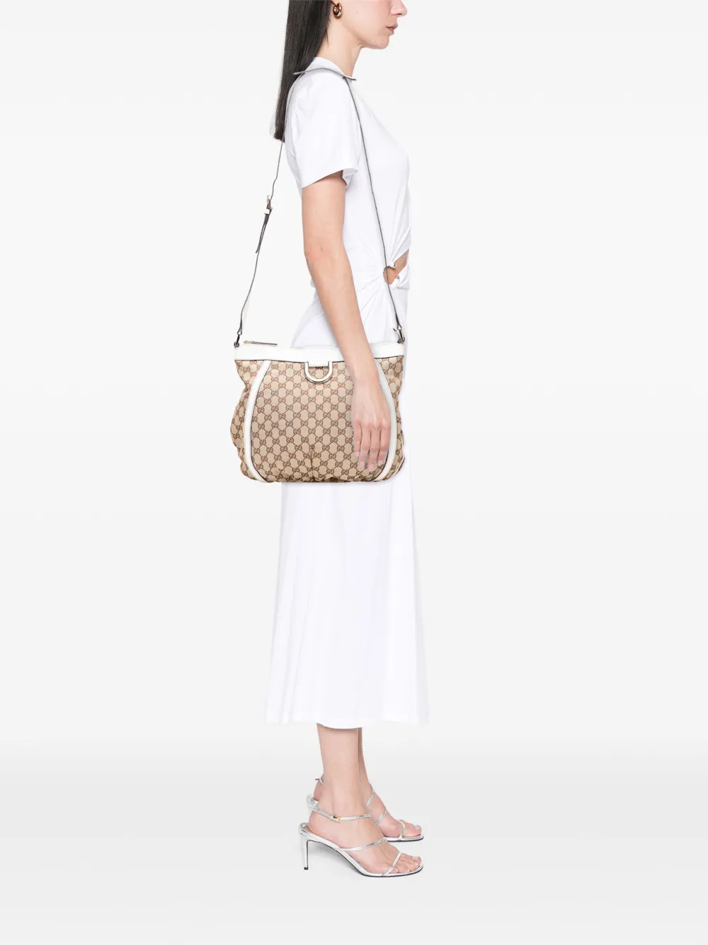Gucci Pre-Owned 2000-2015 GG Canvas Abbey D Ring crossbody bag | Pre-Owned | Image 2