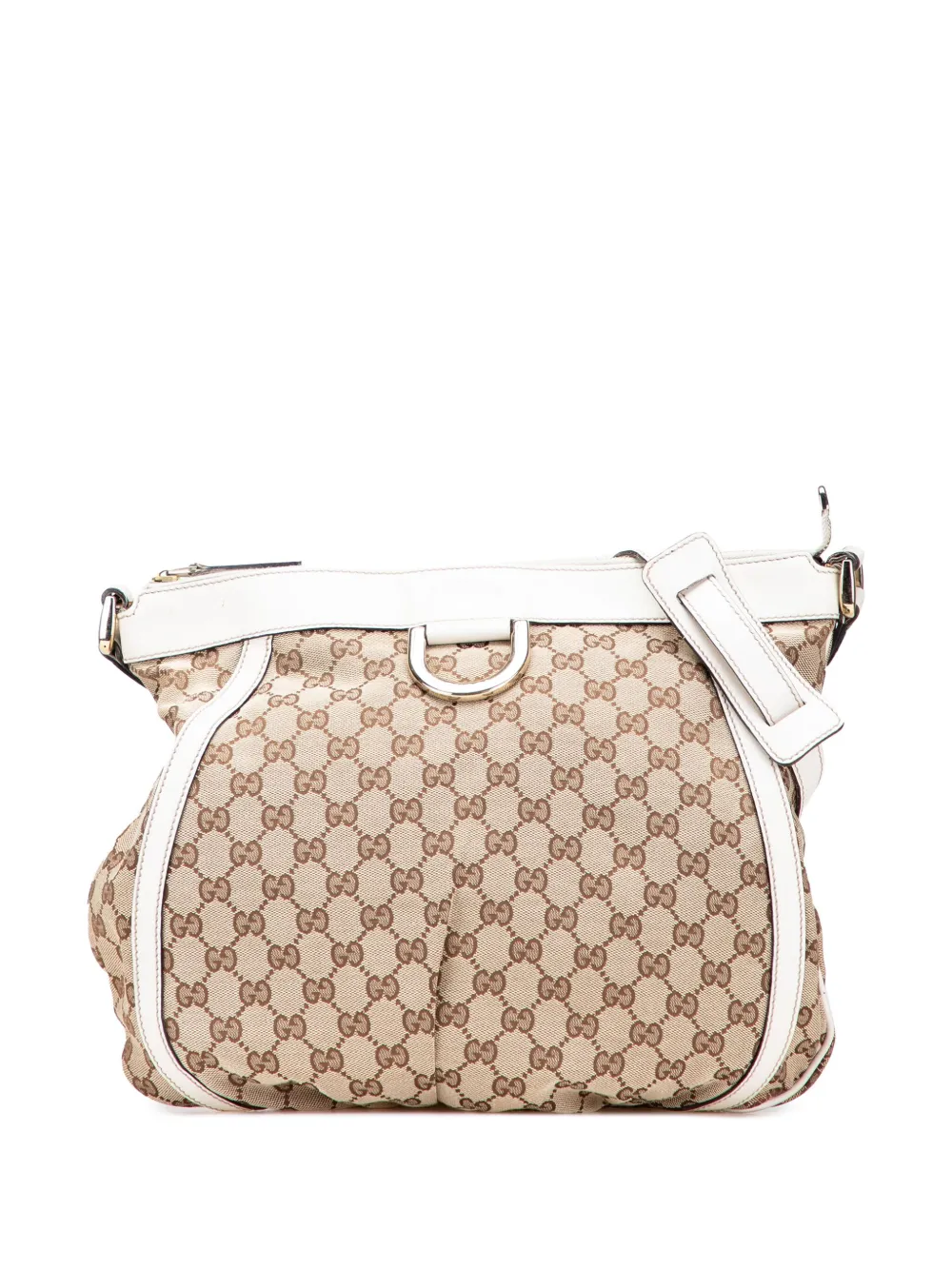 Gucci Pre-Owned 2000-2015 GGキャンバス アビー Dリング ショルダーバッグ - ブラウン Gucci Pre-Owned 2000-2015 GGキャンバス アビー Dリング ショルダーバッグ - ブラウン