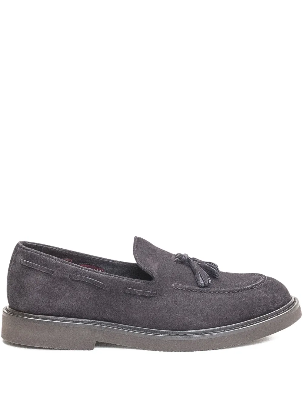 Sturlini firenze tassel suede loafers Black