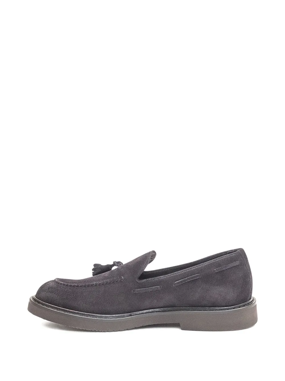 Sturlini firenze tassel suede loafers - Zwart
