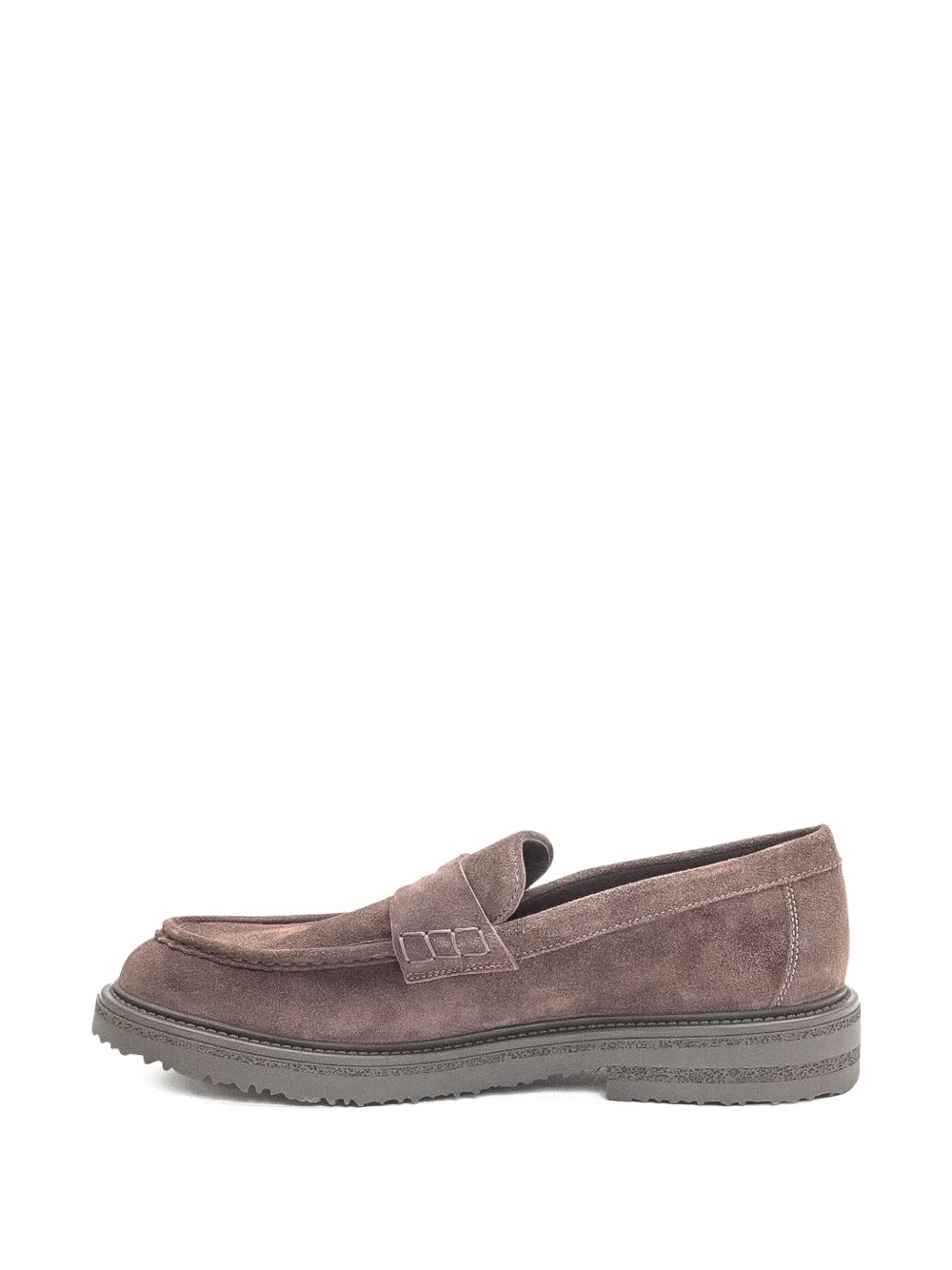 Sturlini firenze penny suede loafers - Bruin