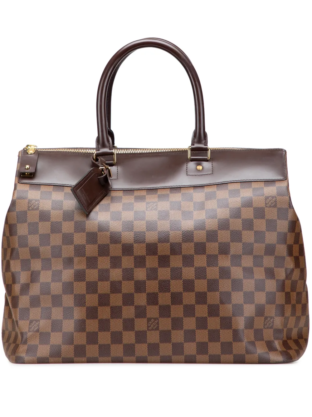 Louis Vuitton Pre-Owned 2005 ダミエ エベヌ グリニッジ PM ボストンバッグ - ブラウン Louis Vuitton Pre-Owned 2005 ダミエ エベヌ グリニッジ PM ボストンバッグ - ブラウン