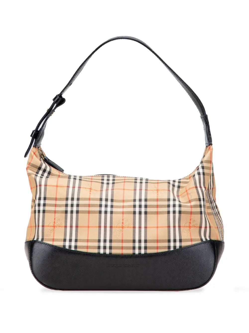 Burberry Pre-Owned 2000-2017 Haymarket Check Canvas shoulder bag | Brown | Image 1