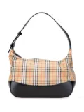 Burberry Pre-Owned 2000-2017 Haymarket Check Canvas shoulder bag - Brown