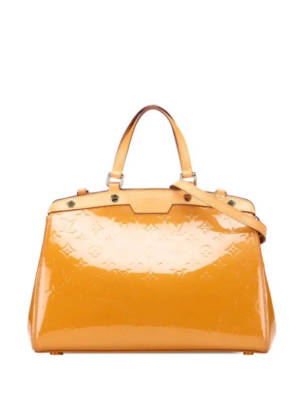 Louis Vuitton Pre-Owned 2012 Monogram Vernis Brea MM Satchel