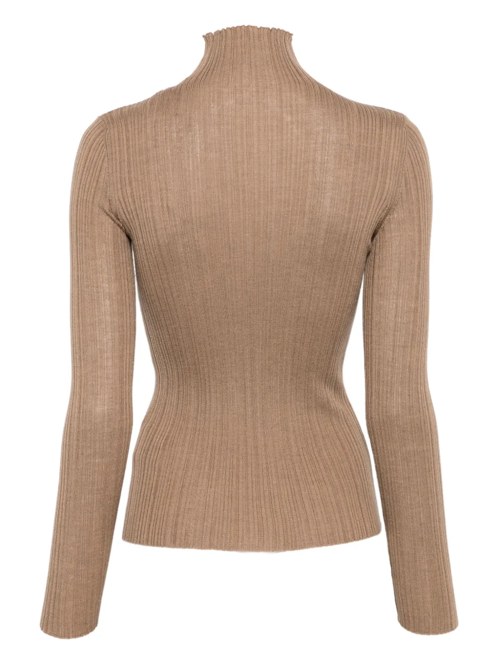Agnona ribbed high-neck sweater | Knitted Sweaters | Image 2