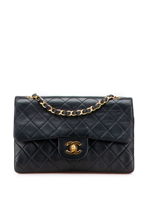 CHANEL Pre-Owned 1989-1991 Small Classic Lambskin Double Flap shoulder bag