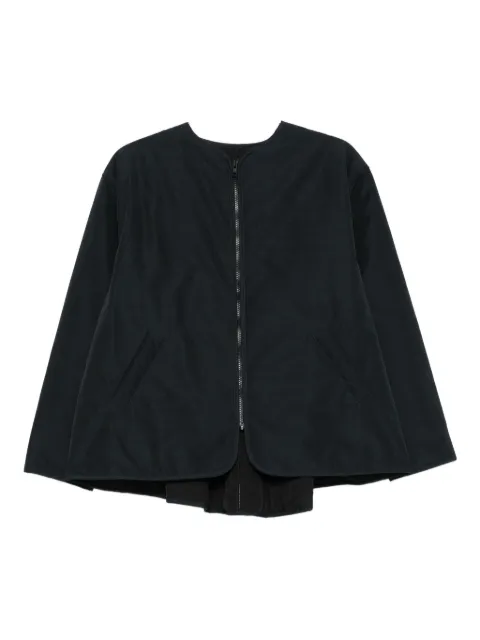 cape concept zip-front jacket