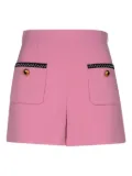 Moschino patch-pocket shorts - Pink