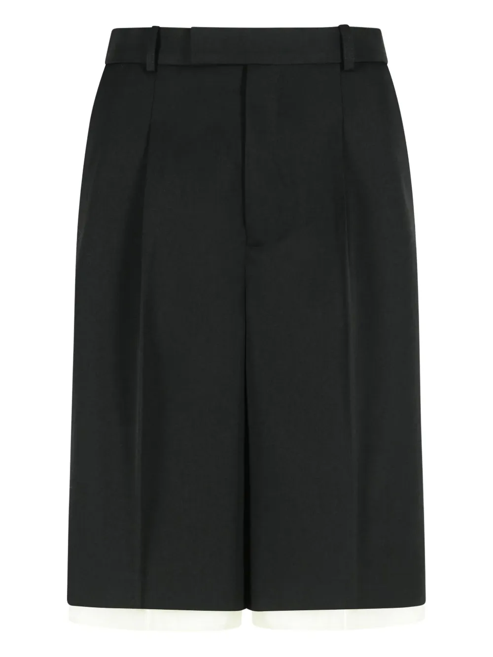 Rohe Pleated Front Shorts In Black
