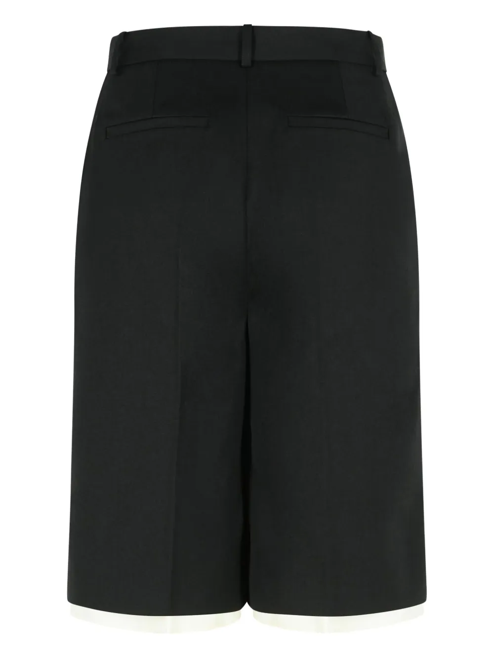 Róhe pleated front shorts - Zwart