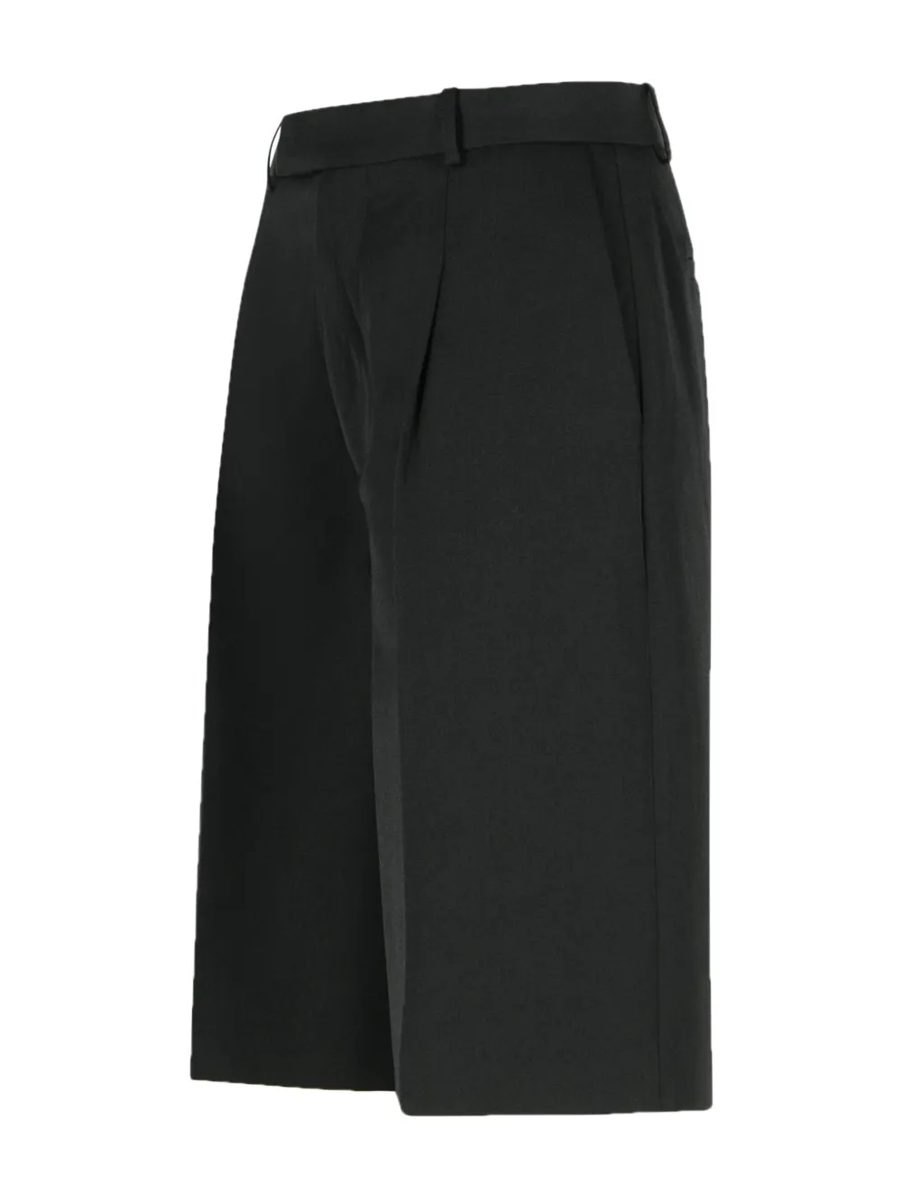Rohe Pleated Front Shorts In Black