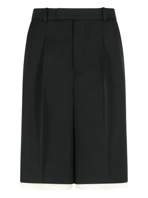 Róhe pleated front shorts