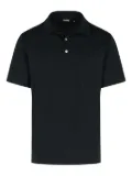 Zegna patch-pocket polo shirt - Black