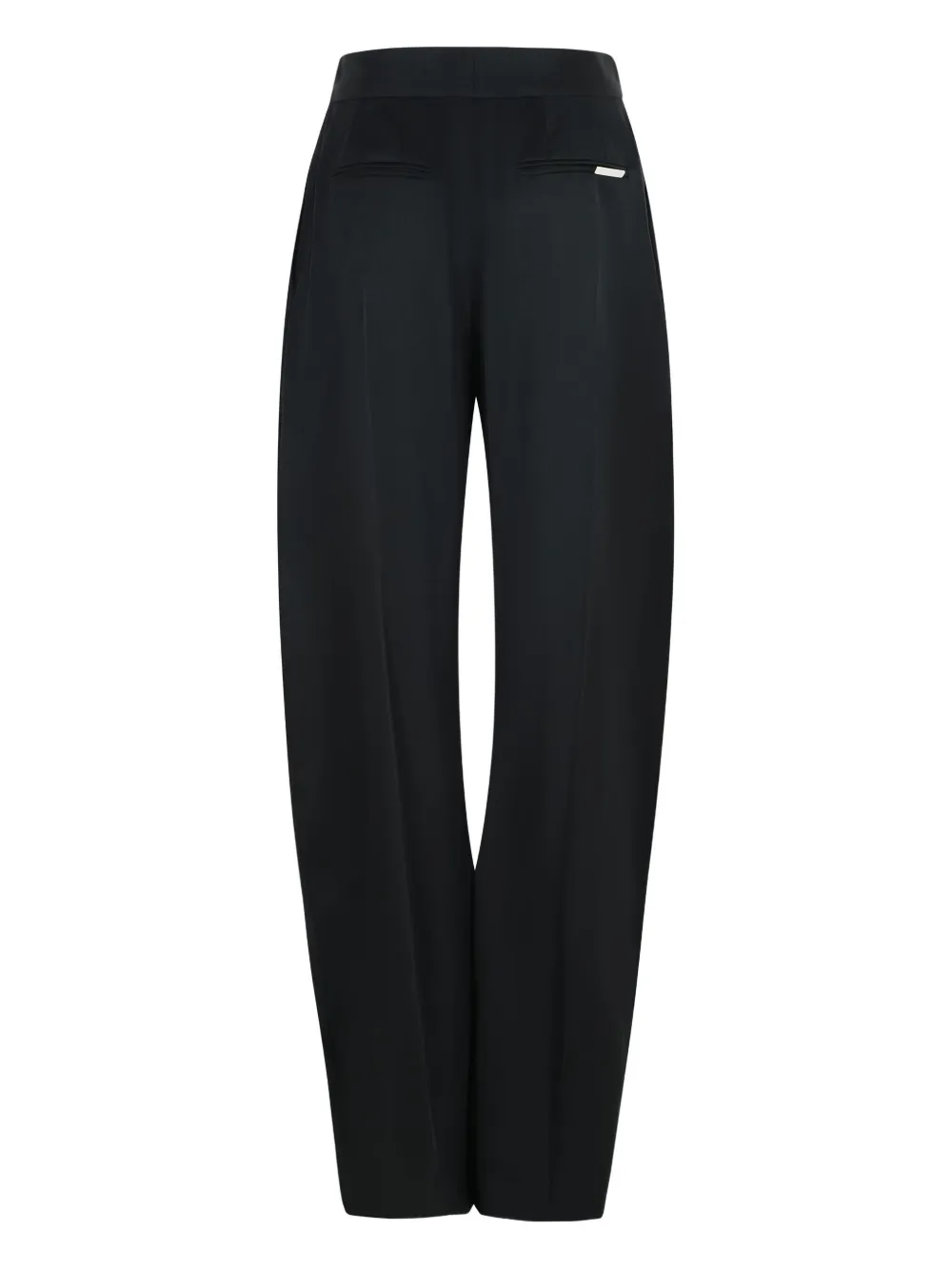 The Attico Gary pleated-front trousers - Zwart