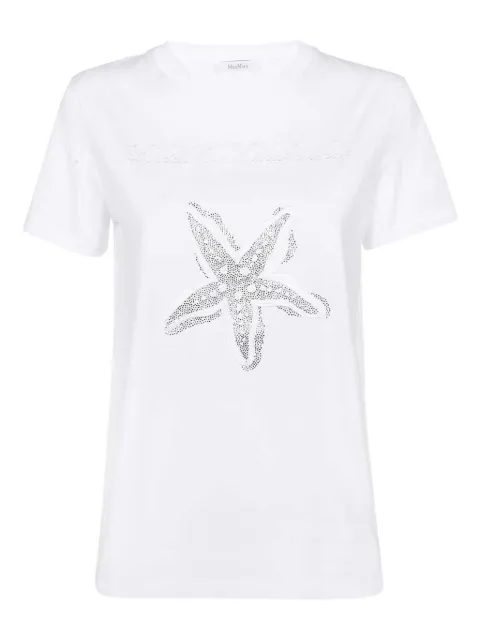 Max Mara starfish logo cotton T-shirt