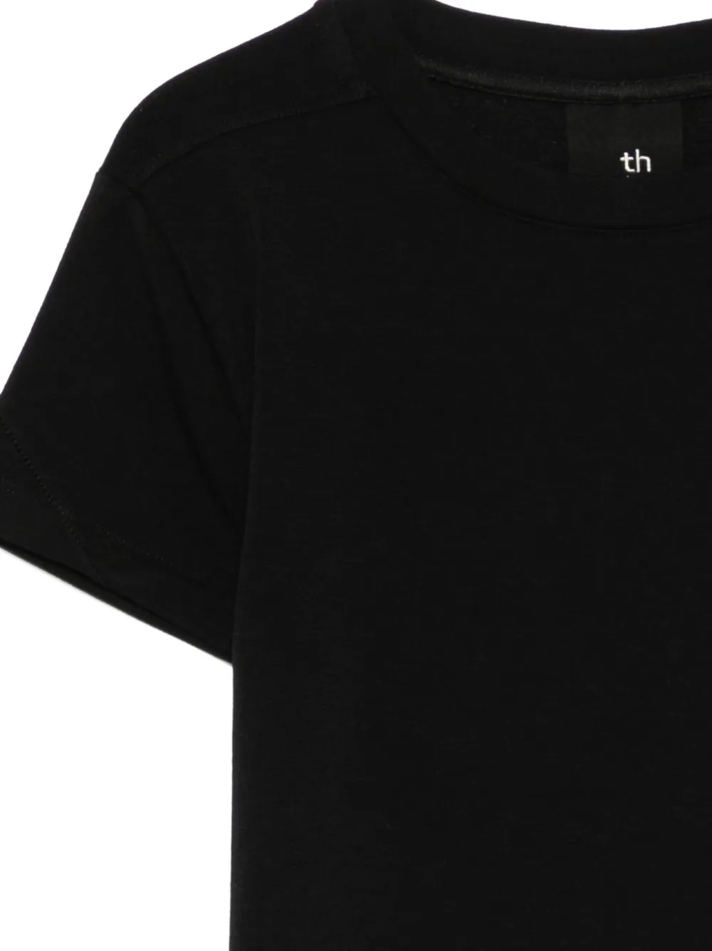 Thom Krom T-shirt met ronde hals Zwart