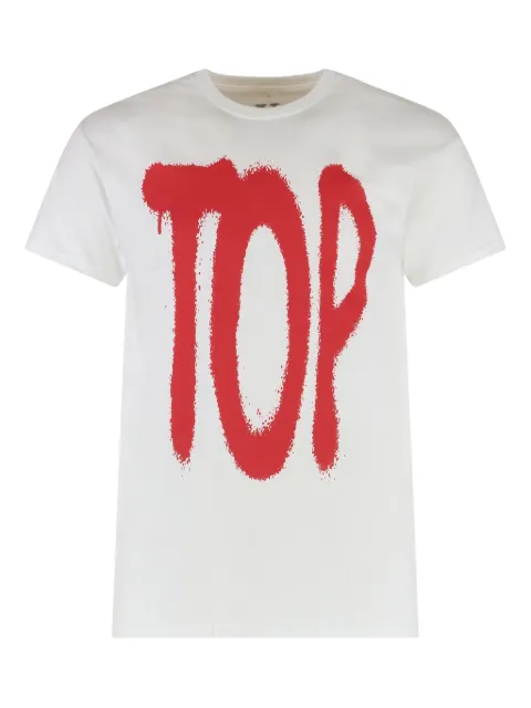 Vlone spray-paint print T-shirt