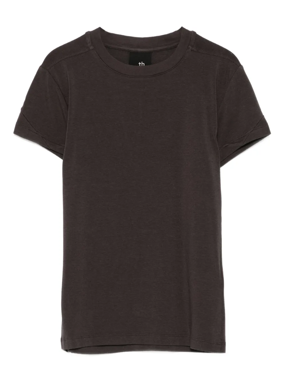 Thom Krom short-sleeve crew-neck T-shirt | Brown | Image 1