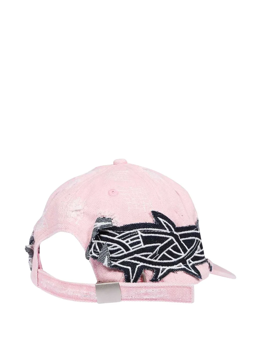 Who Decides War distressed baseball cap - Roze